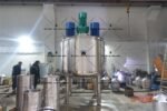 Tangki pencampur kimia 1000 galon