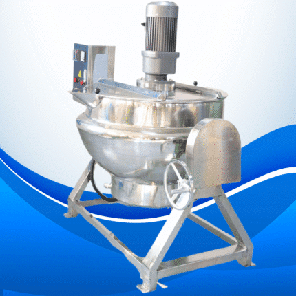 Double Jacketed Kettle with Stirrer