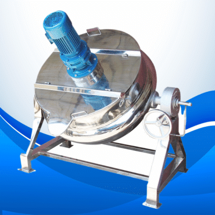 High-Performance Steam Jacketed Kettle with Mixer